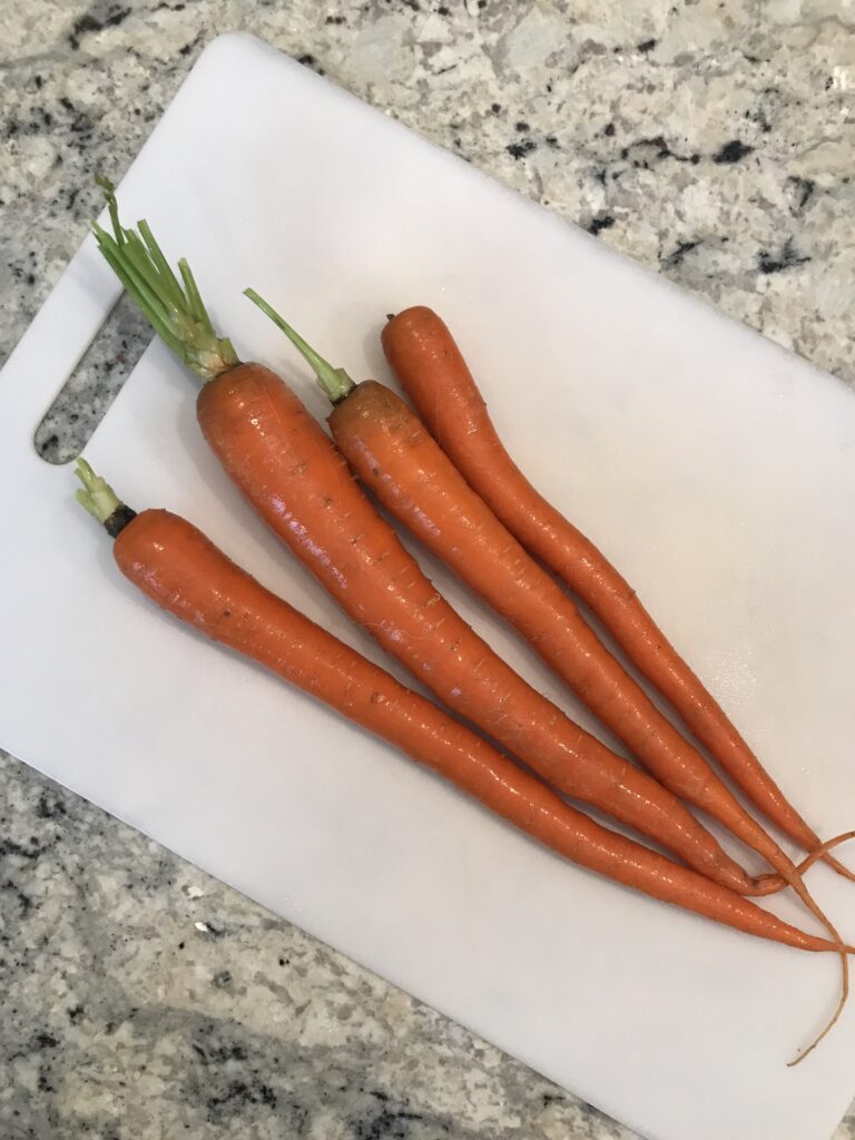 Carrots are one of the stars in this recipe!