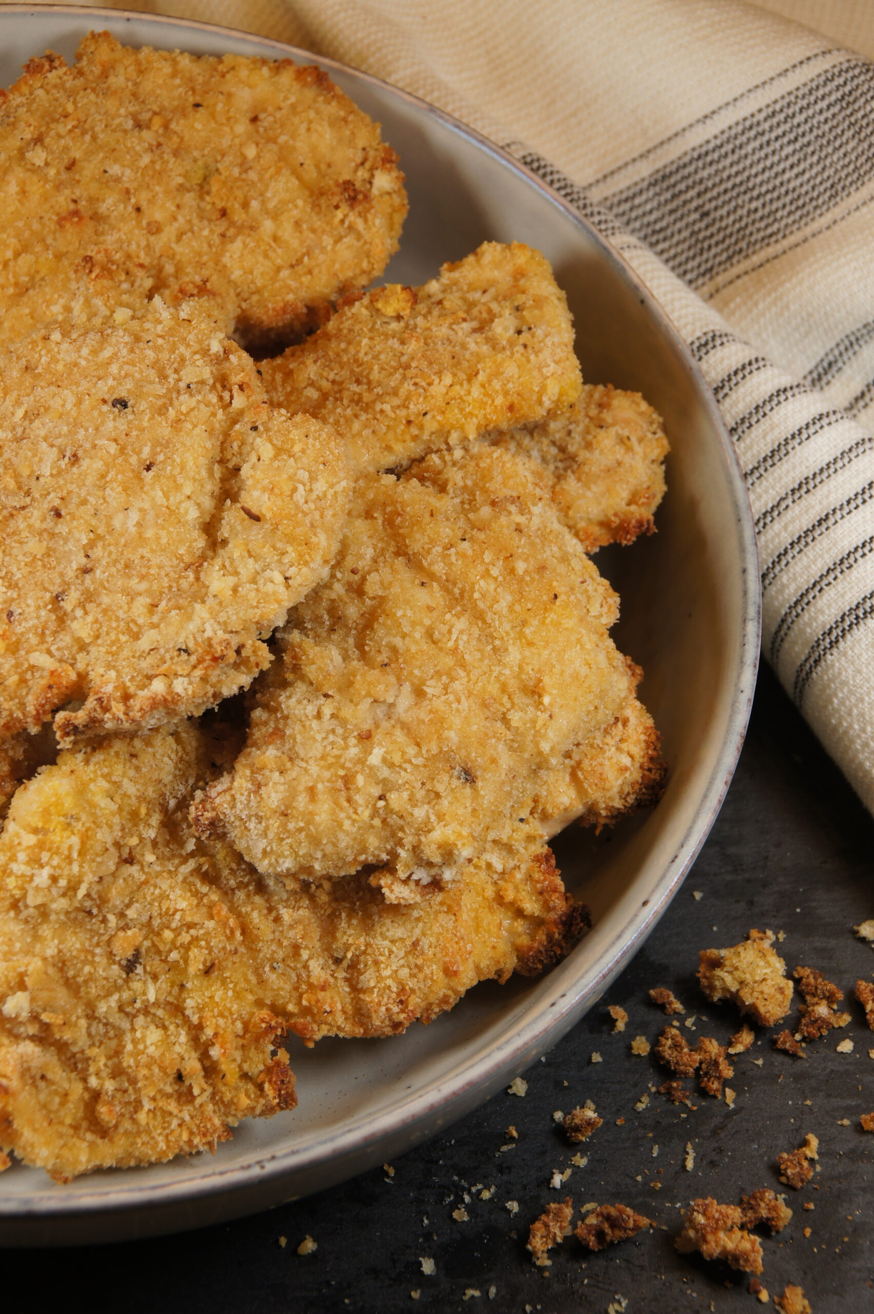 Easy Homemade Crispy Baked Chicken Tenders