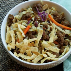 Easy Egg Roll in a Bowl
