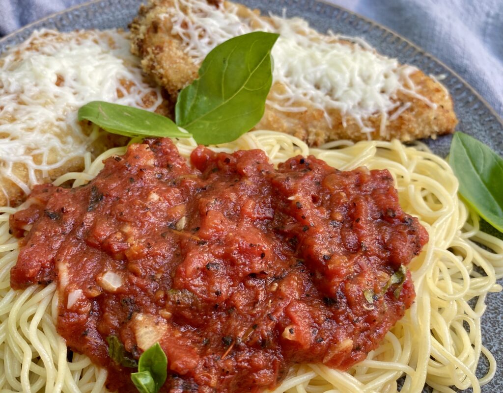 Easy Homemade Baked Chicken Parmesan