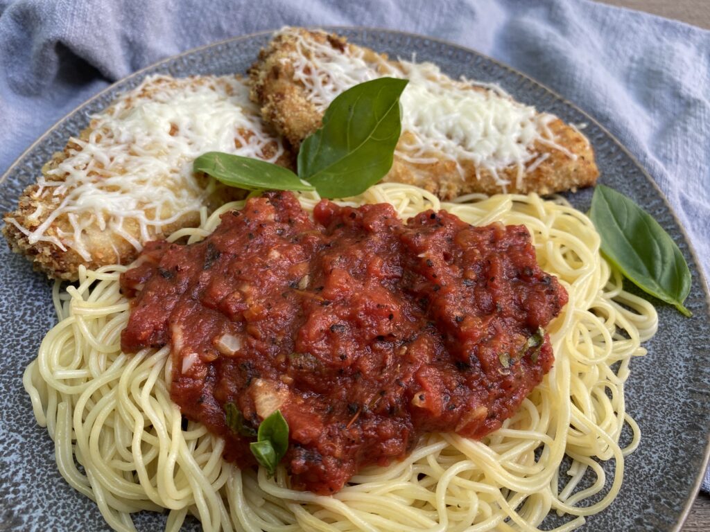 Easy Homemade Baked Chicken Parmesan
