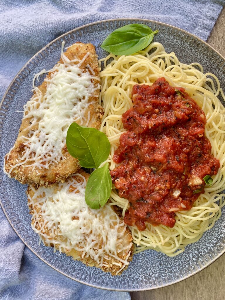 Easy Homemade Baked Chicken Parmesan