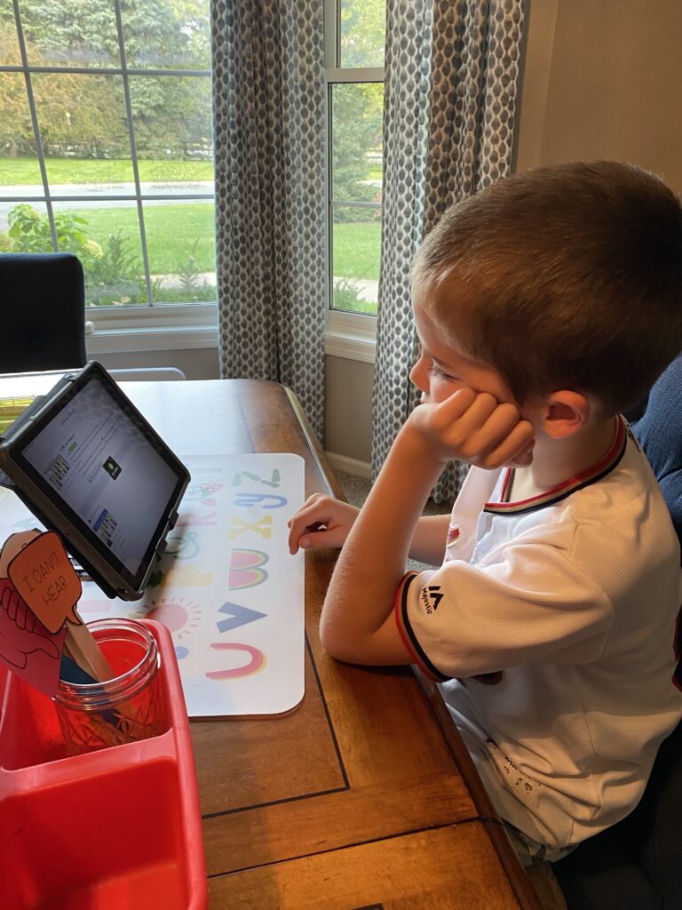 My hard little worker.