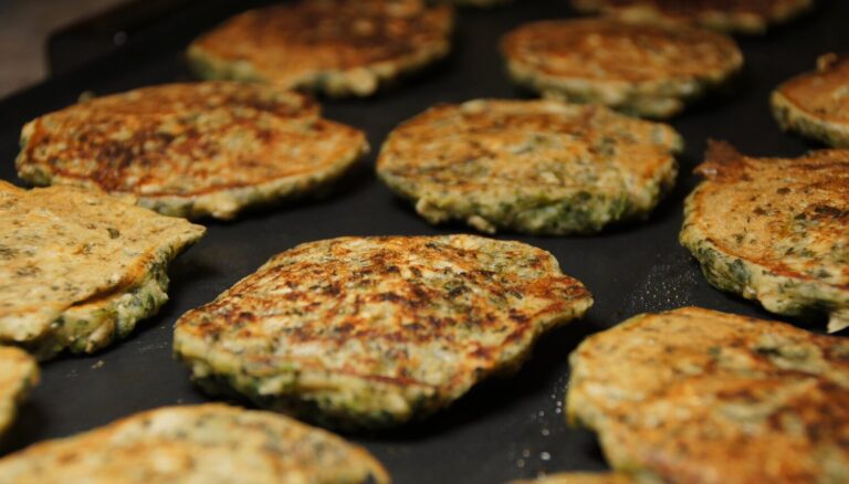 Green Machine Spinach Pancakes