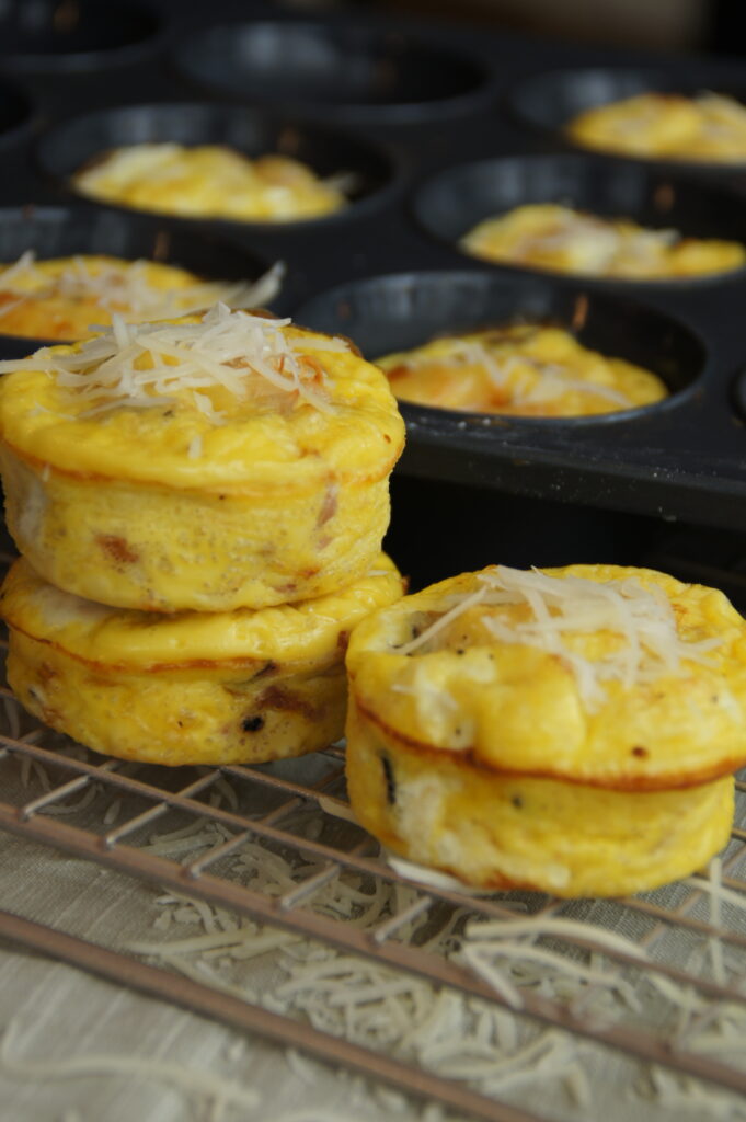 Ham & Swiss Egg Bites