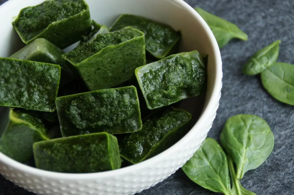 Frozen Spinach Cubes
