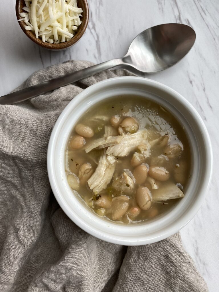 Instant Pot White Chicken Chili