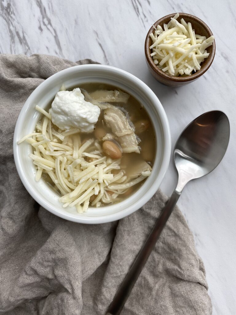 Instant Pot White Chicken Chili