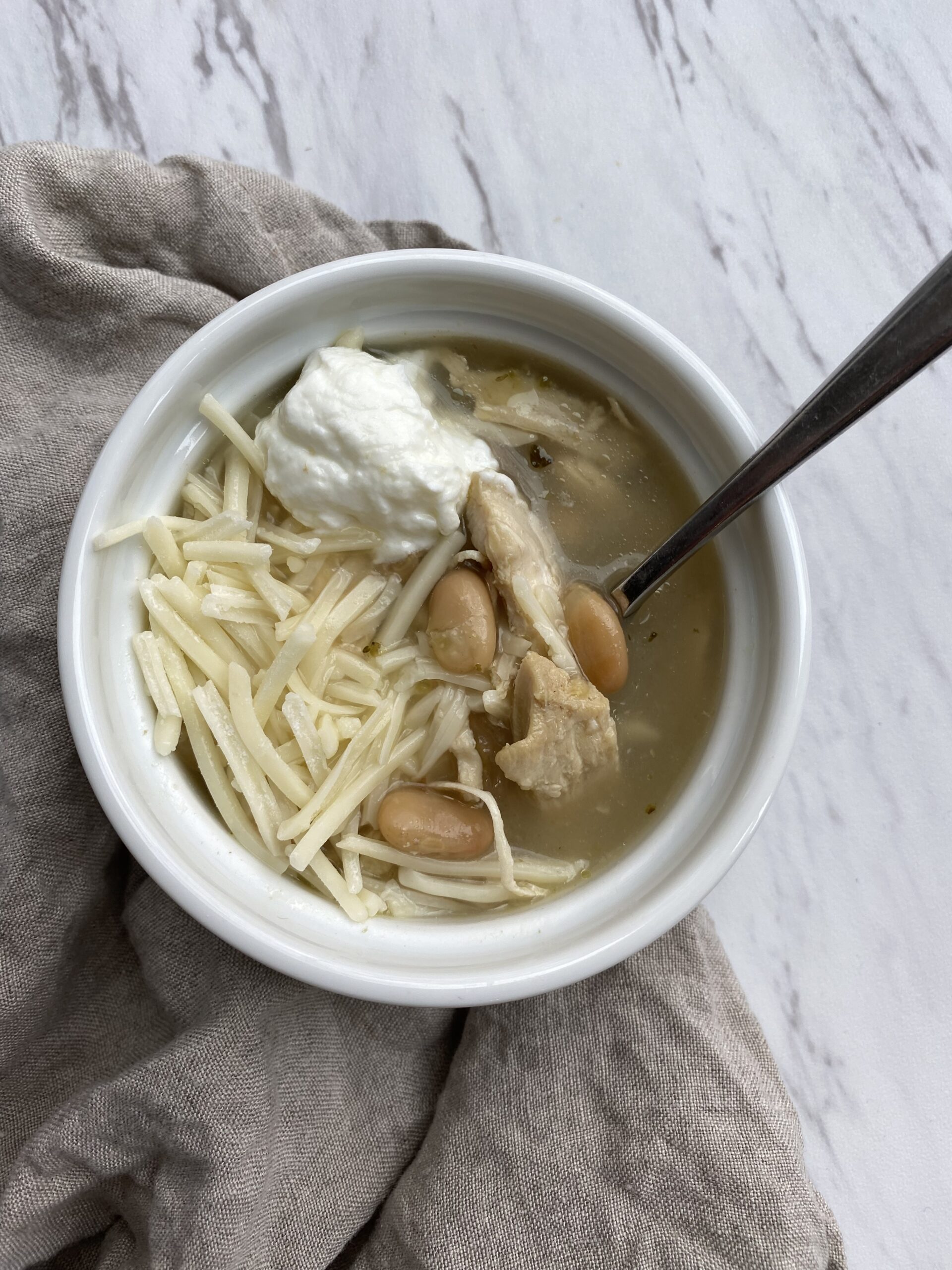Instant Pot White Chicken Chili