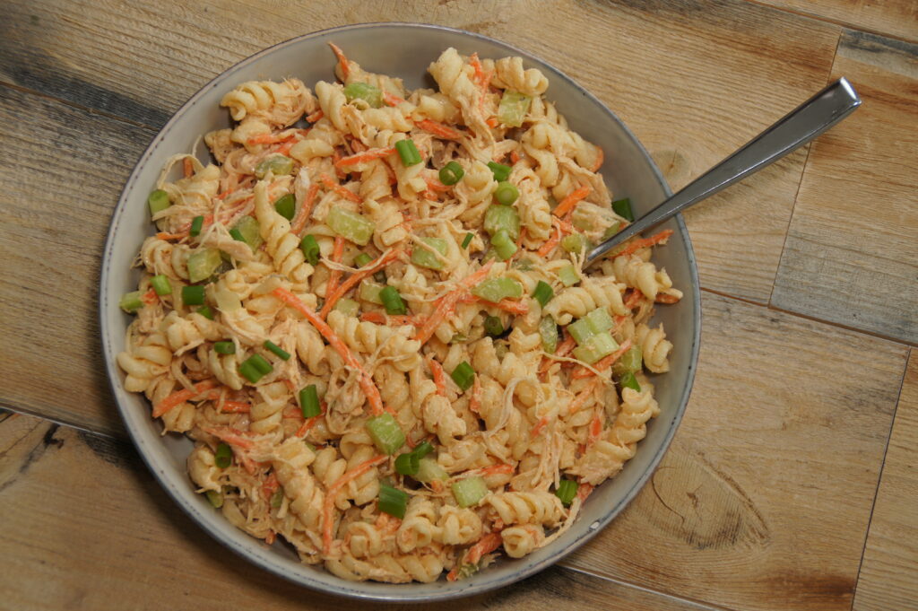 Buffalo Chicken Pasta Salad