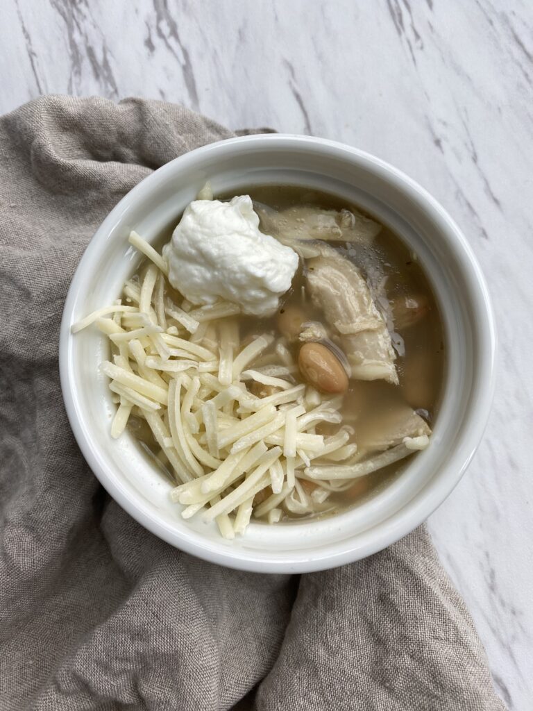 Instant Pot White Chicken Chili