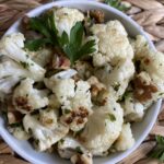 Chimichurri Cauliflower Florets with Walnuts