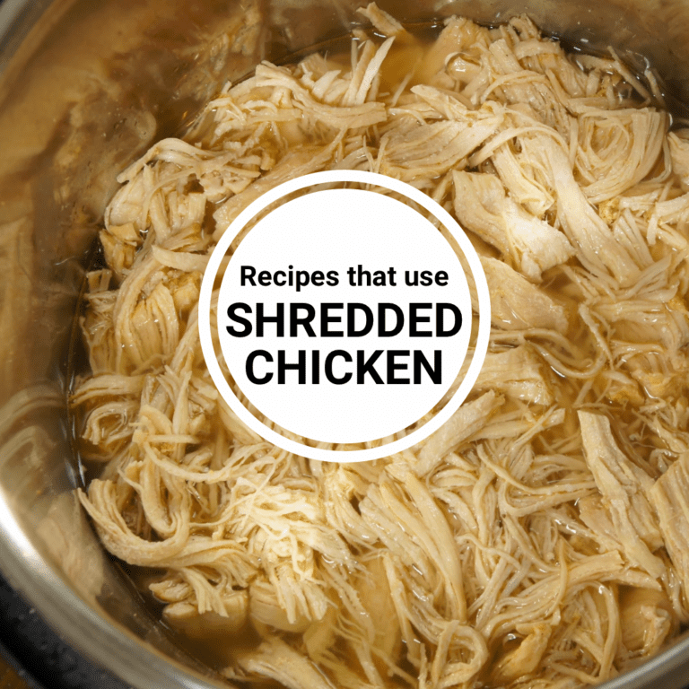 Recipes that Use Shredded Chicken