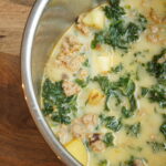 Instant Pot Sausage Potato Kale Soup