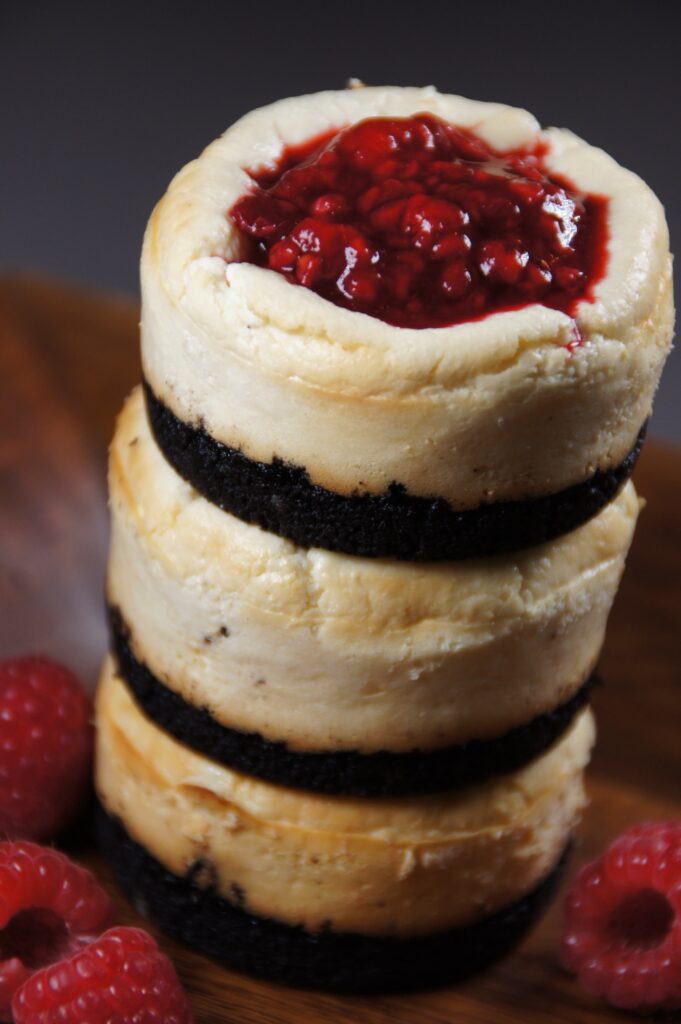 Raspberry Cheesecakes