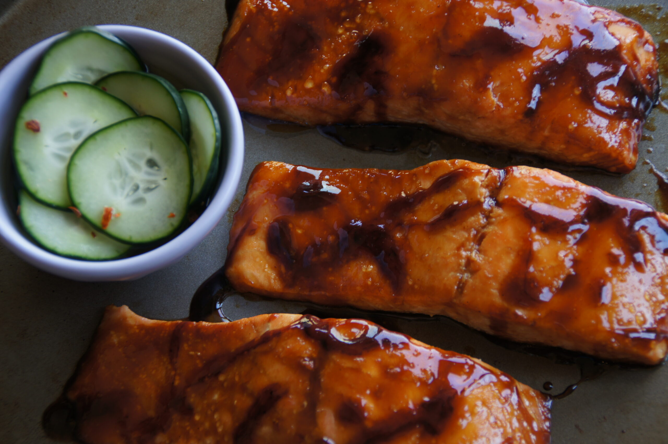 Easy Hoisin Glazed Salmon