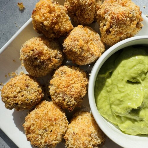 Cheeseburger Hamburger Helper Fritters