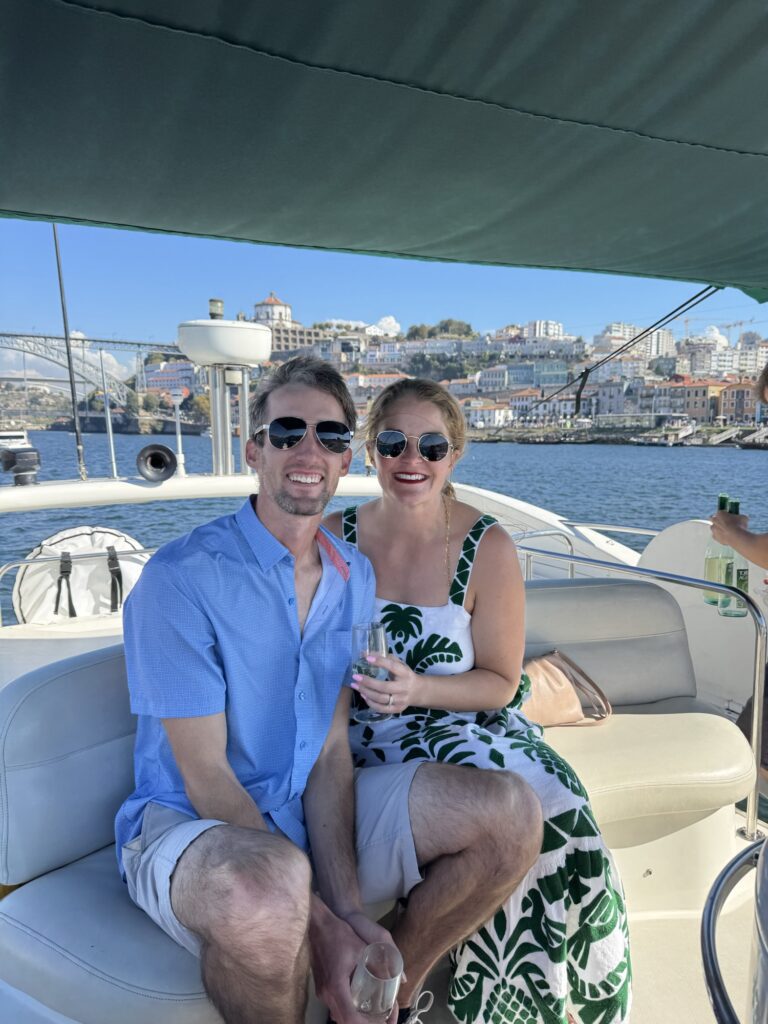 Matt and I on the Douro River.