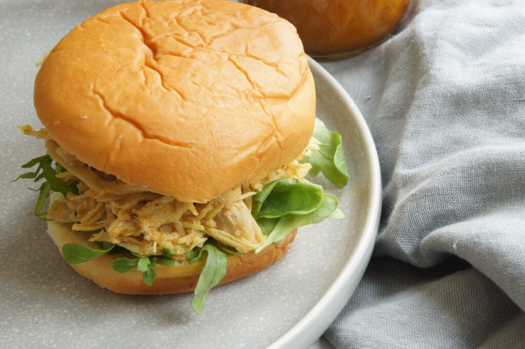 Carolina Mustard BBQ Chicken Sandwiches