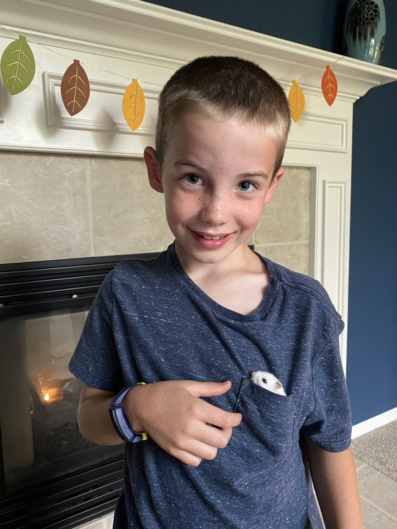 Jack and his new pet, Cruz!