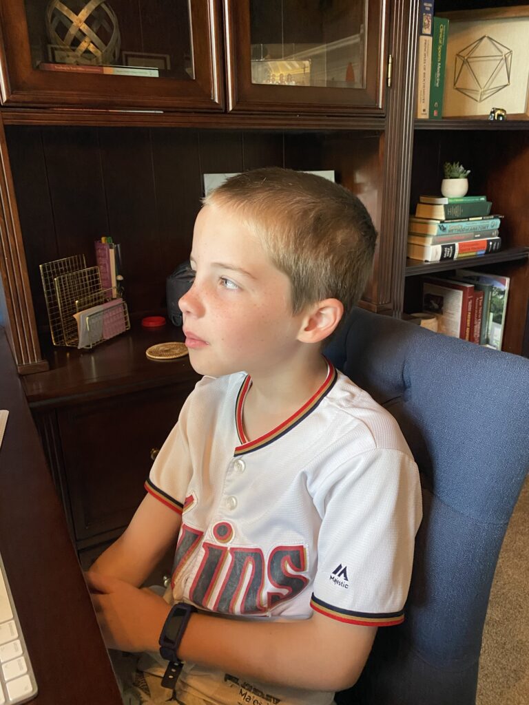 My sweet little school buddy.