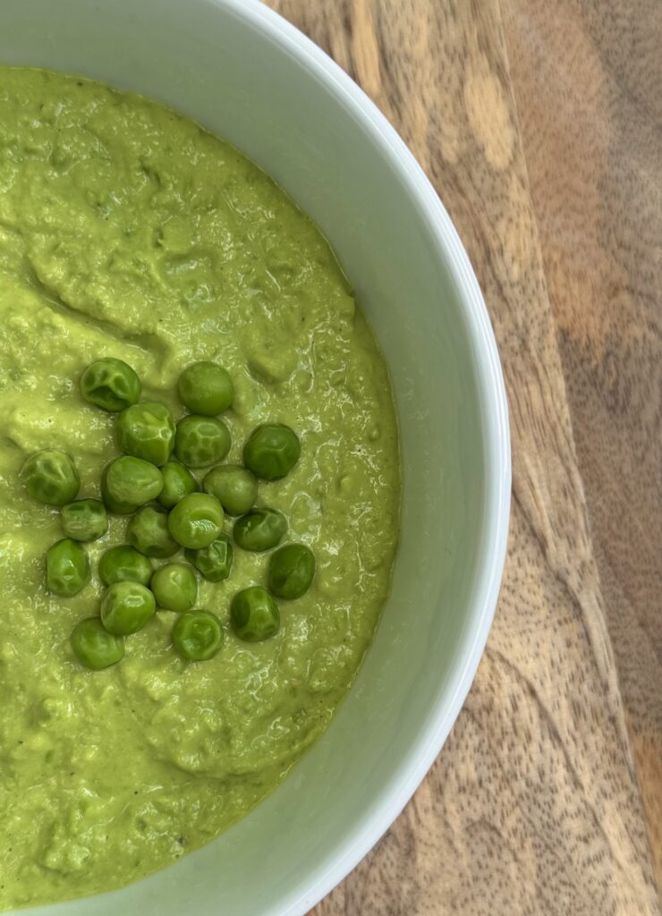 bright and fresh hummus