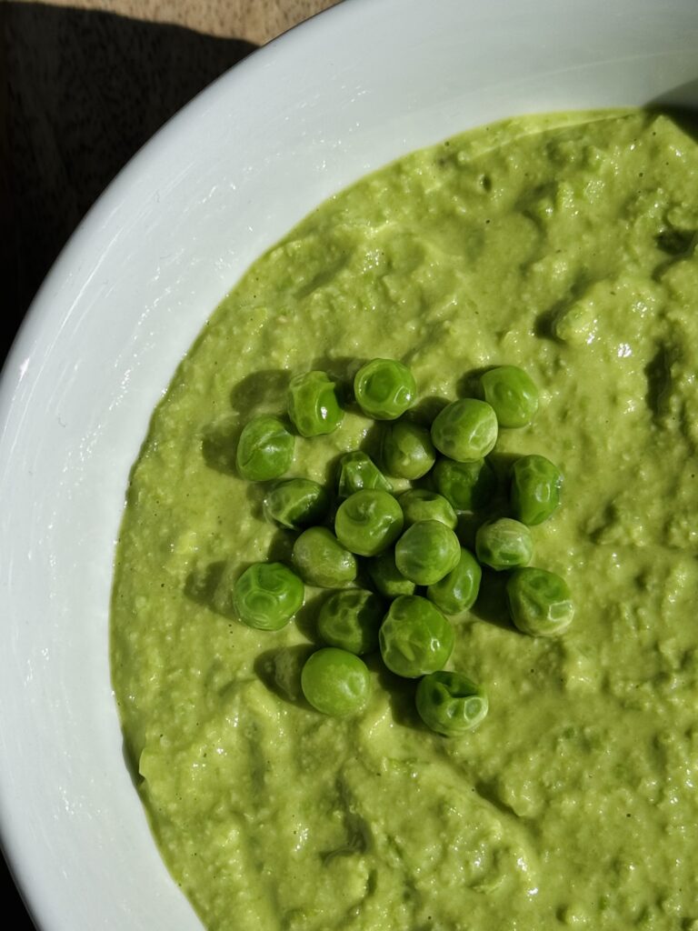 bright and fresh hummus