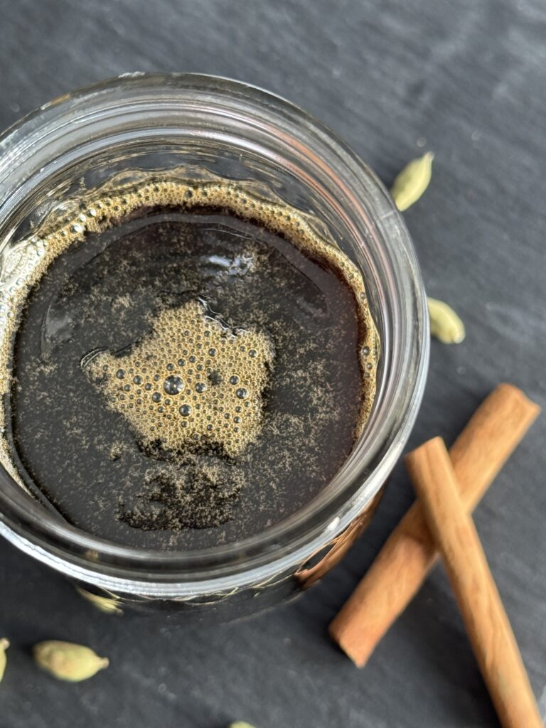 Cinnamon Cardamom Simple Syrup